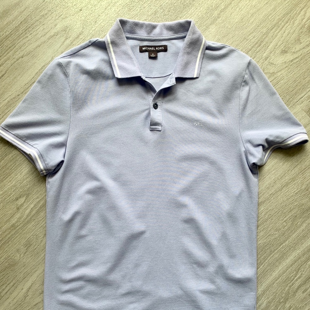 Men’s Michael Kors Purple Polo